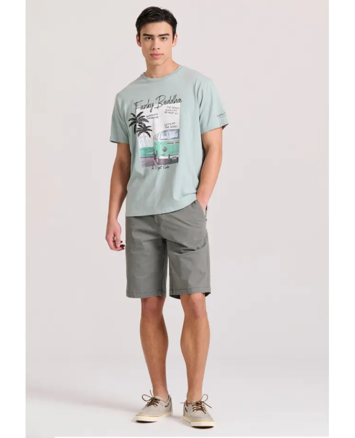 FUNKY BUDDHA Men's chino shorts - The...