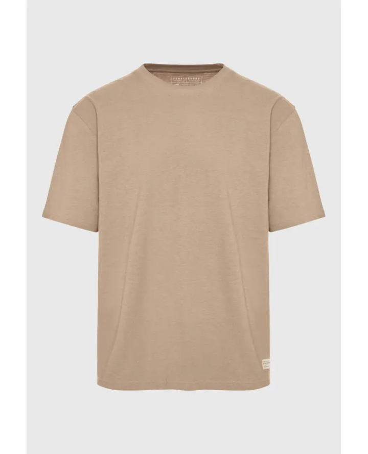 FUNKY BUDDHA Relaxed fit linen blend...