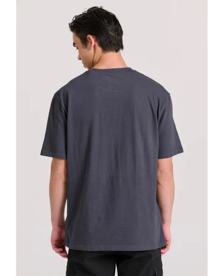 FUNKY BUDDHA Relaxed fit linen blend...