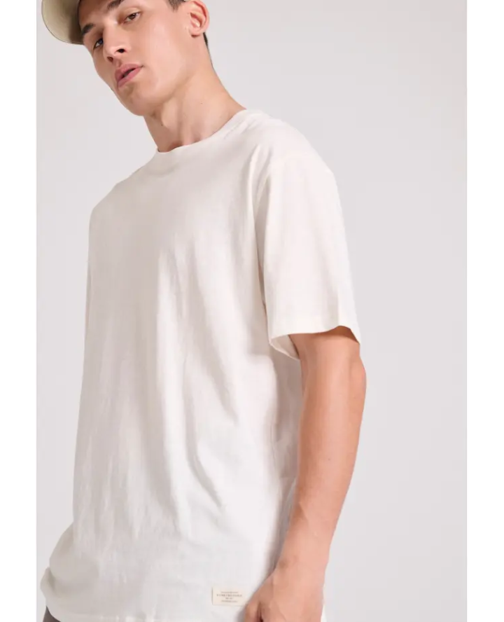 FUNKY BUDDHA Relaxed fit linen blend...
