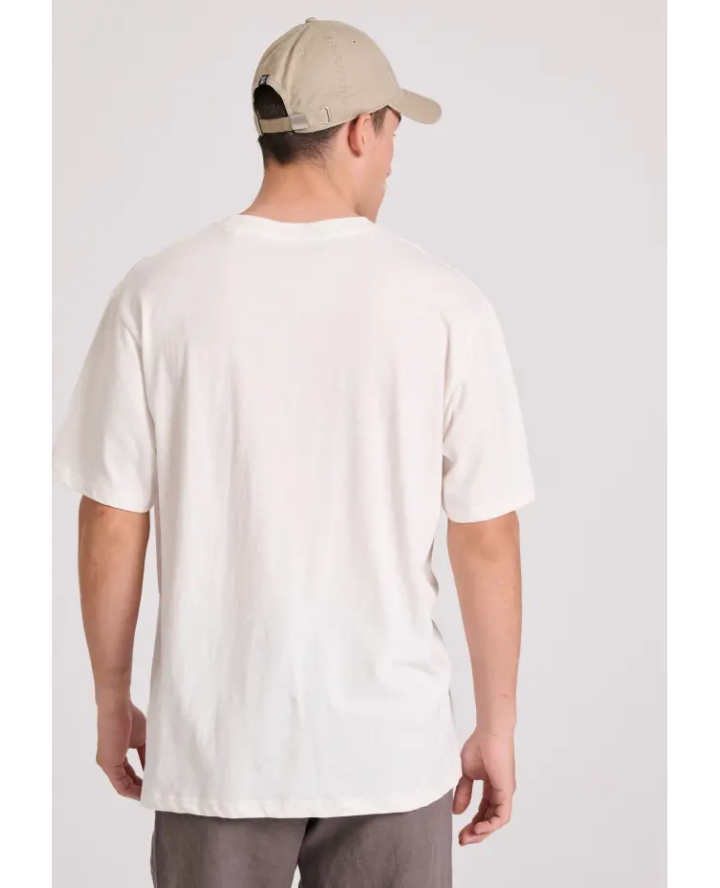 FUNKY BUDDHA Relaxed fit linen blend...