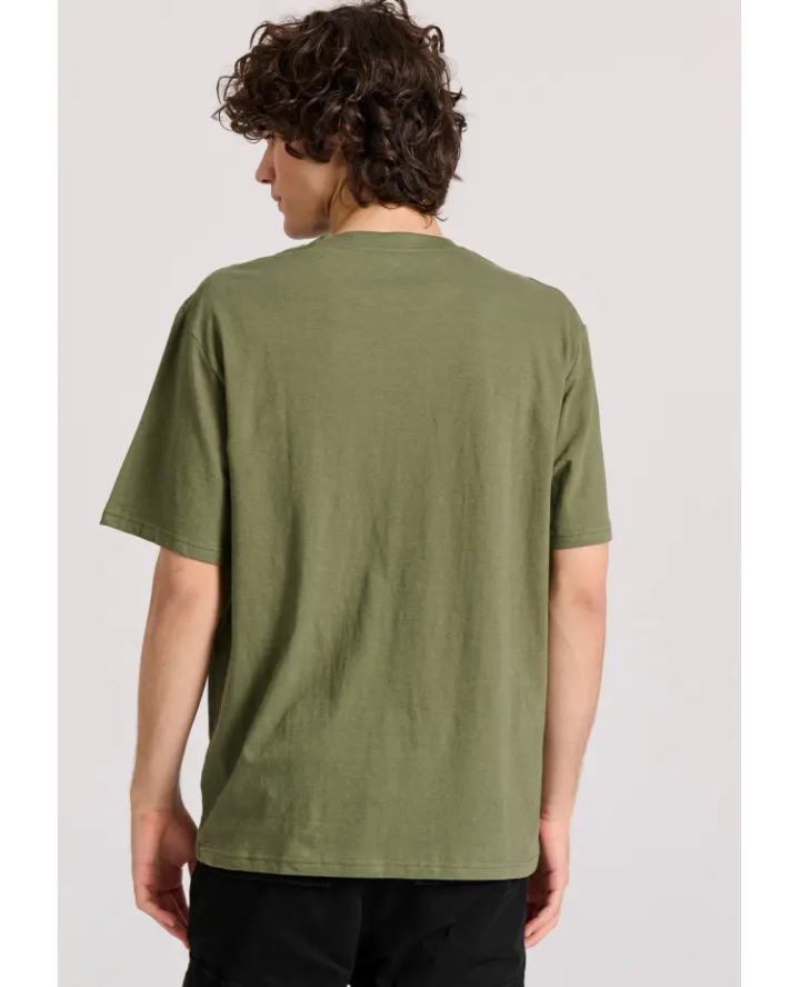 FUNKY BUDDHA Relaxed fit linen blend...