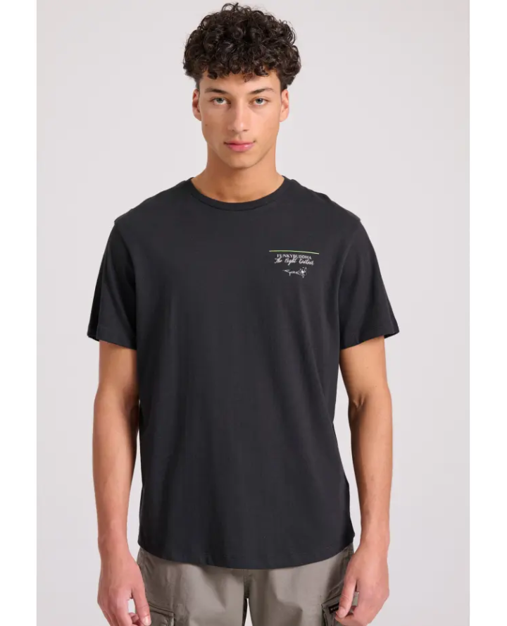 FUNKY BUDDHA T-shirt με floral frame...
