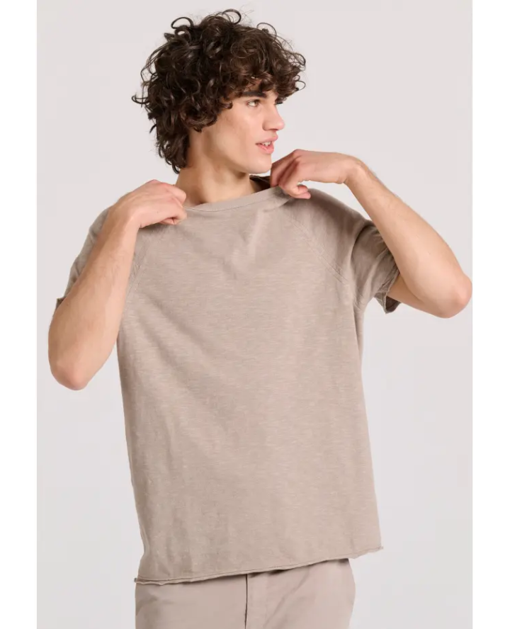 FUNKY BUDDHA Relaxed fit t-shirt με...