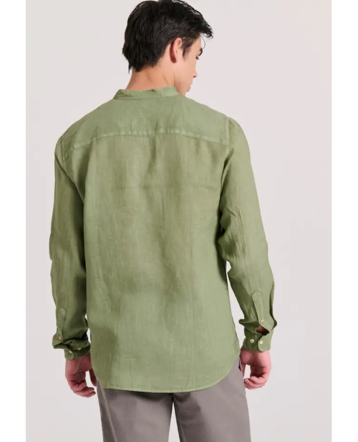 FUNKY BUDDHA Garment dyed λινό...