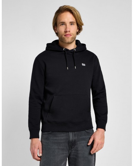 LEE® Plain Hoodie in Unionall Blk 112355735