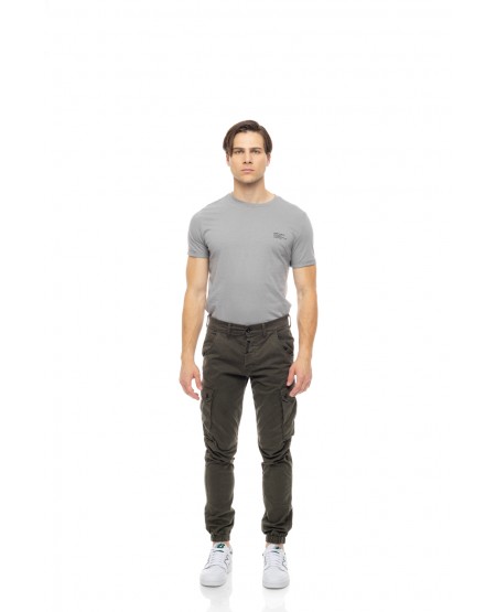 COVER DENIM MENS CARGO PANTS NEW ARMY T0190-29 KHAKI