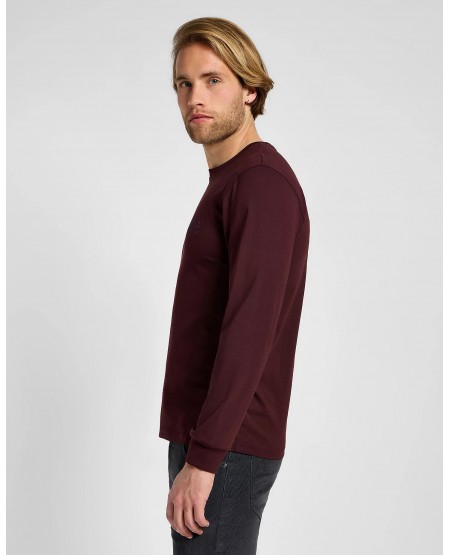 LEE® Long Sleeve Medium Wobbly Lee in Velvet Beet 112355593
