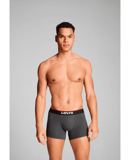 LEVI'S® ΑΝΔΡΙΚΑ ΜΠΟΞΕΡΑΚΙΑ 2-PACK 37149-1023 BLACK/GREY