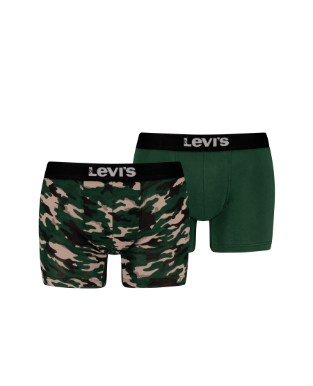 LEVI'S® ΑΝΔΡΙΚΑ ΜΠΟΞΕΡΑΚΙΑ 2-PACK 37149-1025 ARMY/GREEN