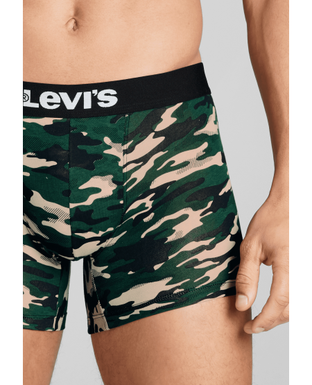LEVI'S® ΑΝΔΡΙΚΑ ΜΠΟΞΕΡΑΚΙΑ 2-PACK 37149-1025 ARMY/GREEN