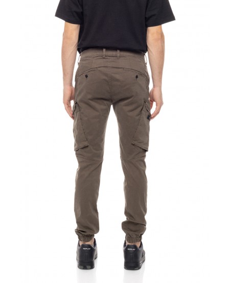 COVER DENIM MENS CARGO PANTS NEW ARMY T0190-29 BROWN