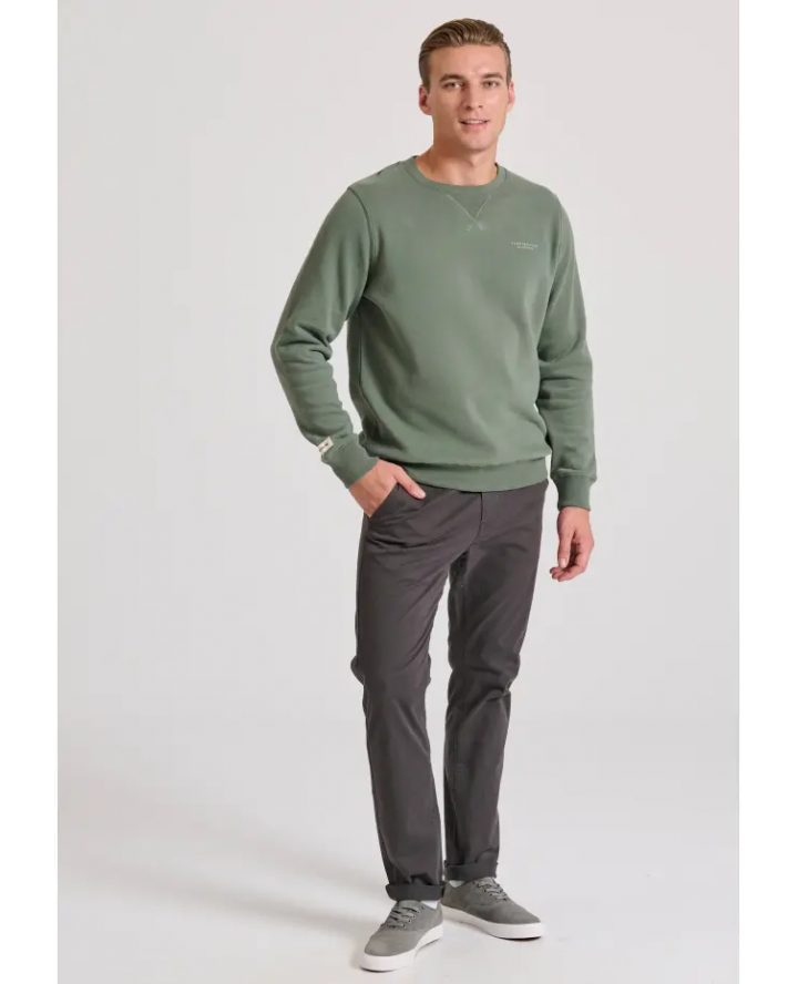 FUNKY BUDDHA Ανδρικό chino παντελόνι...