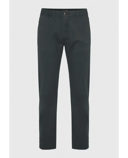 FUNKY BUDDHA Men's chino pants - The essentials FBM010-001-02 FOREST GREEN