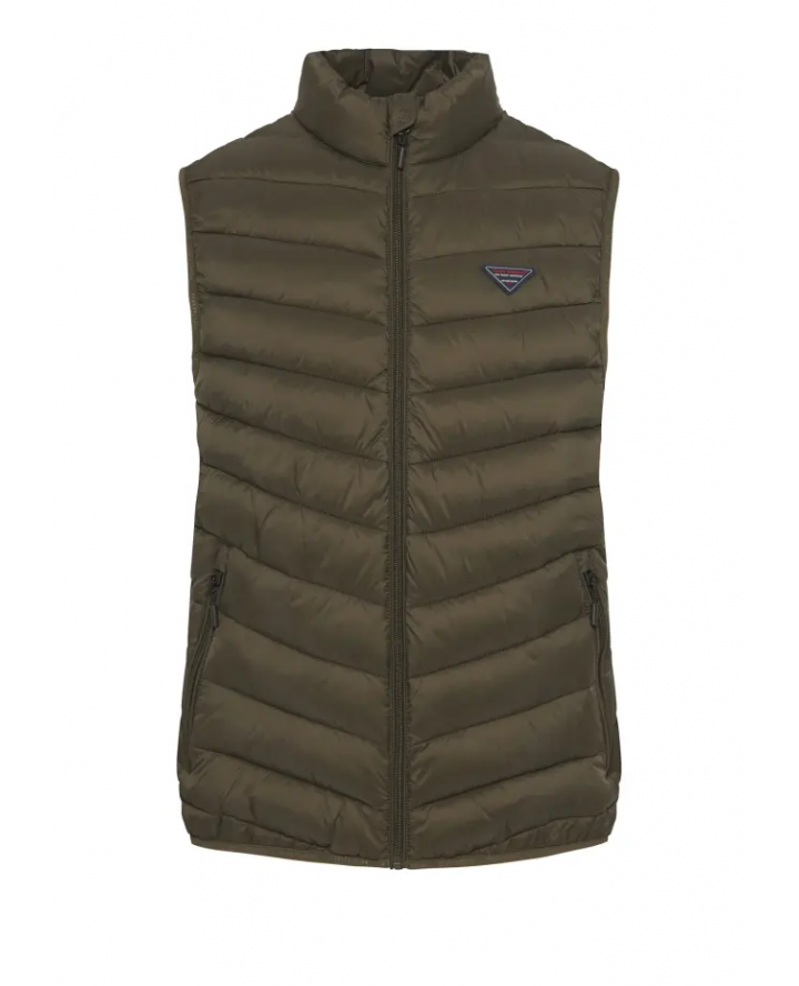 FUNKY BUDDHA Men's vest quilted...