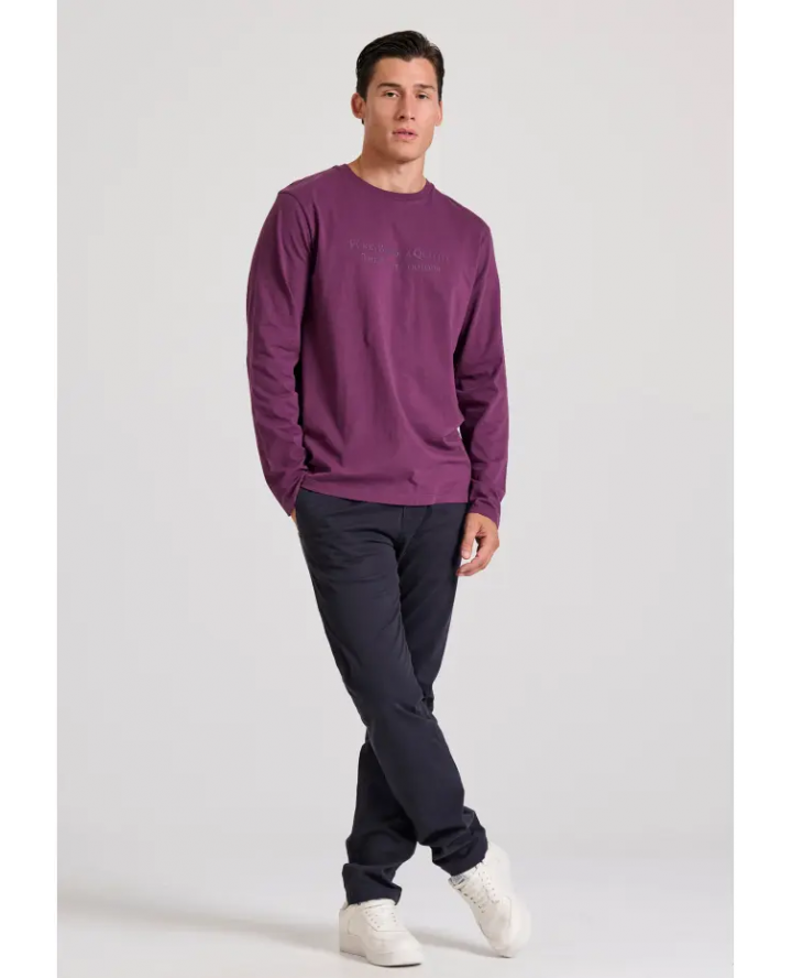 FUNKY BUDDHA Longsleeve t-shirt with...