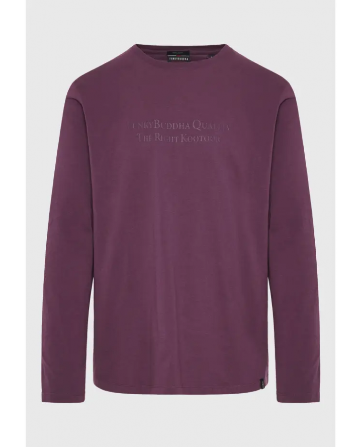 FUNKY BUDDHA Longsleeve t-shirt with...