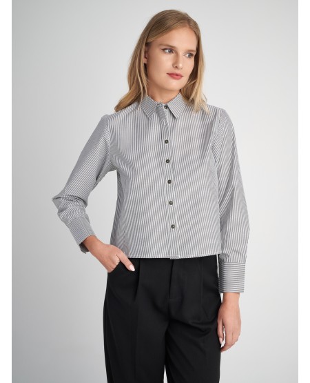 STAFF JEANS Luisa Γυναικείο Ριγέ Πουκάμισο 62-007.052.N0000