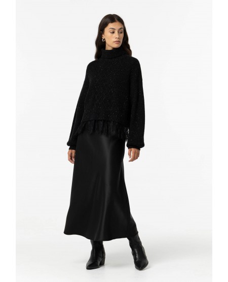 TIFFOSI Satin Midi Skirt 10057038_000