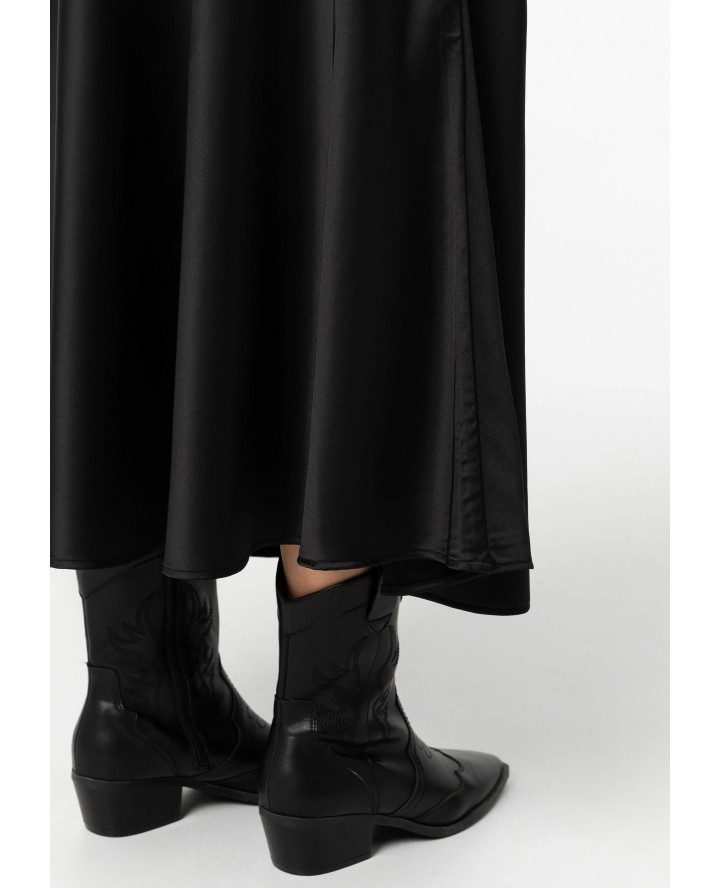 TIFFOSI Satin Midi Skirt 10057038_000