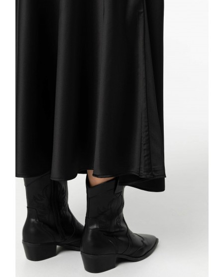 TIFFOSI Satin Midi Skirt 10057038_000