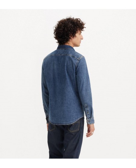 LEVI'S® Battery Housemark Slim Fit  Denim Shirt 86625-0052