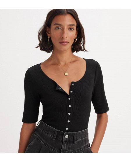 LEVI'S® Dry Goods Waffle Button-Up Top A7259-0003