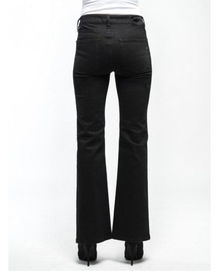 STAFF JEANS Beatrice Γυναικείο Μαύρο Τζιν Καμπάνα - Bootcut Fit 5-905.199.BL.052