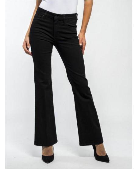 STAFF JEANS Beatrice Γυναικείο Μαύρο Τζιν Καμπάνα - Bootcut Fit 5-905.199.BL.052