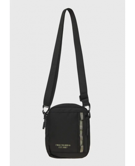 FUNKY BUDDHA Ανδρικό τσαντάκι ώμου FBM010-301-10 BLACK