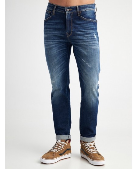 STAFF JEANS Sapphire Τζιν Ανδρικό Παντελόνι-Tapered Fit 5-815.821.S2.052