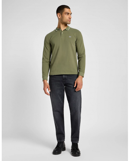 LEE® ΑΝΔΡΙΚΗ ΜΑΚΡΥΜΑΝΙΚΗ ΜΠΛΟΥΖΑ POLO 112355667