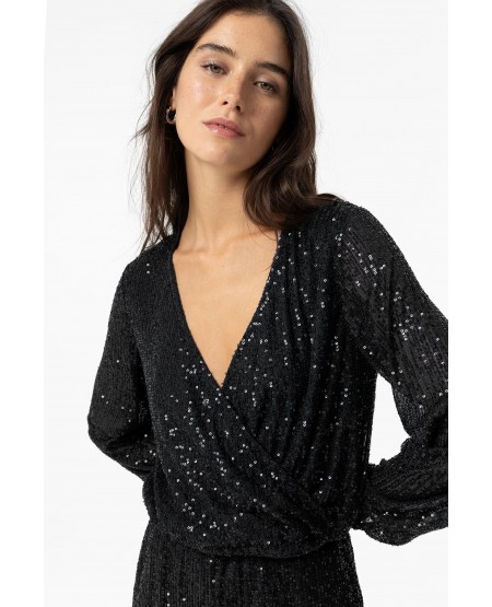 TIFFOSI Black Long Sleeve T-Shirt  GLORIA 10058148_000