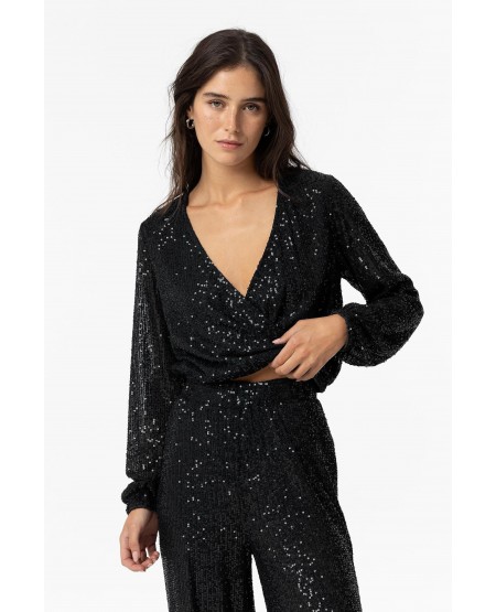 TIFFOSI Black Long Sleeve T-Shirt  GLORIA 10058148_000