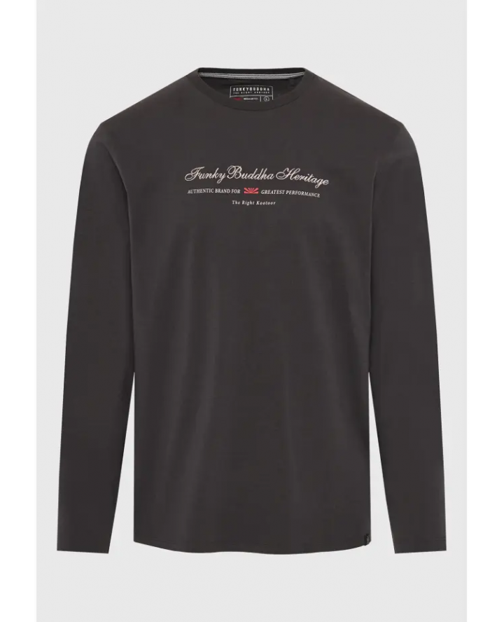 FUNKY BUDDHA Longsleeve t-shirt with...