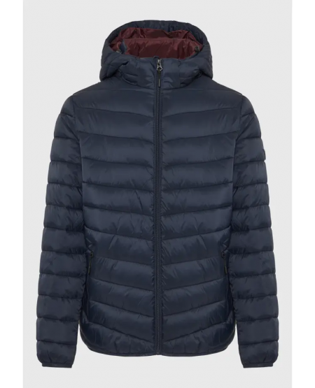 FUNKY BUDDHA Traveller jacket with detachable hood FBM010-002-01 NAVY