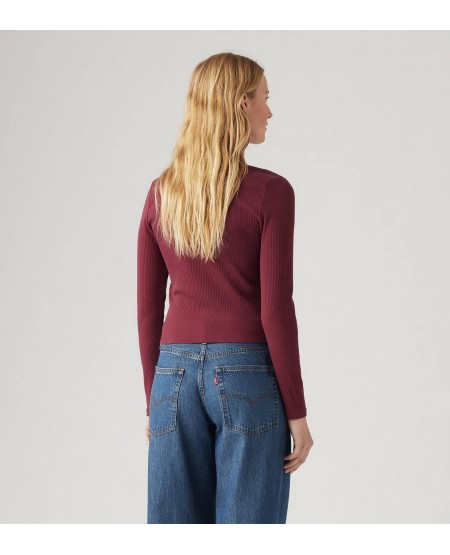 LEVI'S® ΓΥΝΑΙΚΕΙΑ ΜΑΚΡΥΜΑΝΙΚΗ ΜΠΛΟΥΖΑ ΡΙΠ A8783-0003