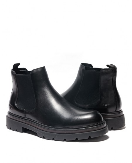 DEVERGO MENS LEATHER BOOTS DE24FW6051LE