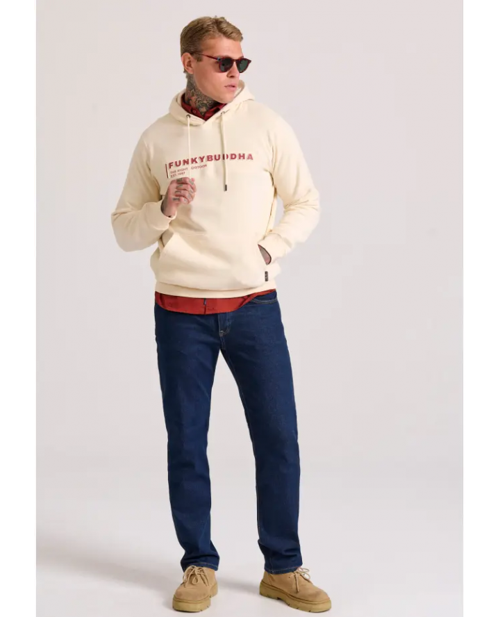 FUNKY BUDDHA Men's overhead hoodie...