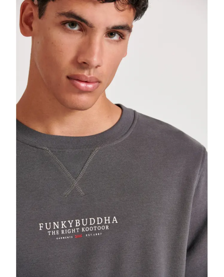 FUNKY BUDDHA Ανδρικό φούτερ με...