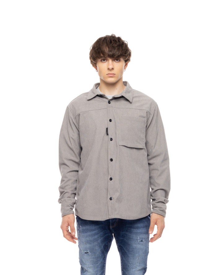 COVER DENIM SHIRT TM175-29 GREY