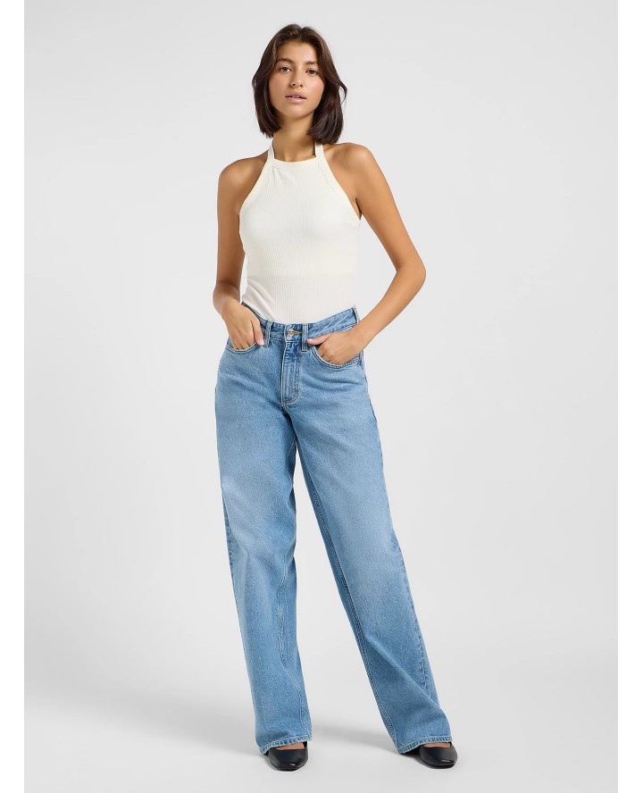 LEE® WOMAN DENIM PANTS RIDER LOOSE...