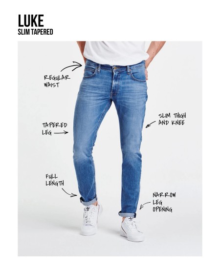 LEE® MENS DENIM PANTS LUKE SLIM TAPERED 112363975