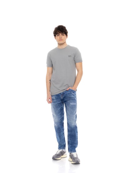 COVER JEANS ΑΝΔΡΙΚΟ TZIN ΠΑΝΤΕΛΟΝΙ CROPPED BAGGY STYLE MONACO Q3694-30