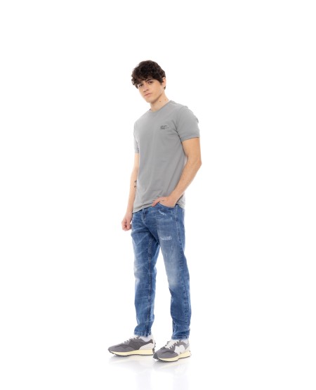 COVER JEANS ΑΝΔΡΙΚΟ TZIN ΠΑΝΤΕΛΟΝΙ CROPPED BAGGY STYLE MONACO Q3694-30