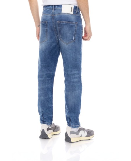 COVER JEANS ΑΝΔΡΙΚΟ TZIN ΠΑΝΤΕΛΟΝΙ CROPPED BAGGY STYLE MONACO Q3694-30