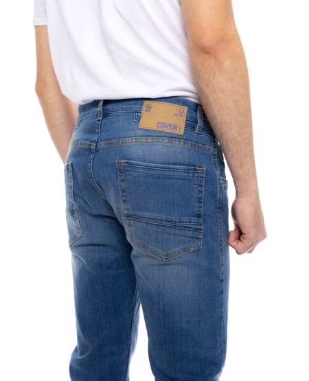 COVER JEANS ΑΝΔΡΙΚΟ ΤΖΙΝ ΠΑΝΤΕΛΟΝΙ TEDDY E0679-30