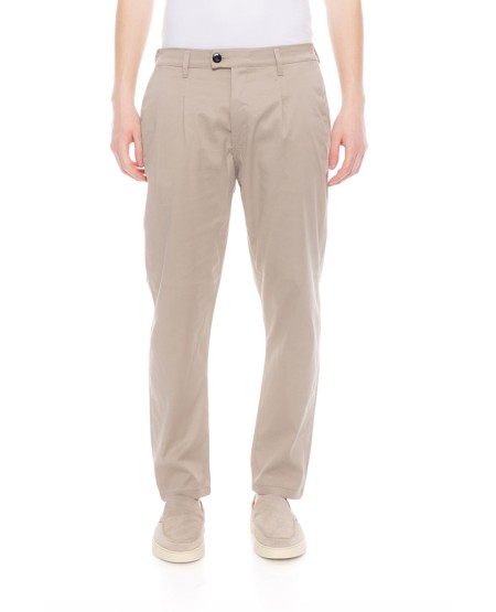 COVER JEANS ΑΝΔΡΙΚΟ CROPPED CHINO ΠΑΝΤΕΛΟΝΙ WILLY LM111-30 BEIGE
