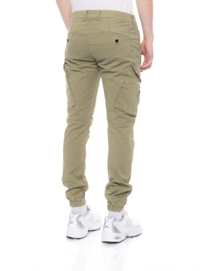 COVER JEANS ΑΝΔΡΙΚΟ CARGO ΠΑΝΤΕΛΟΝΙ T0190-30 LIGHT OLIVE
