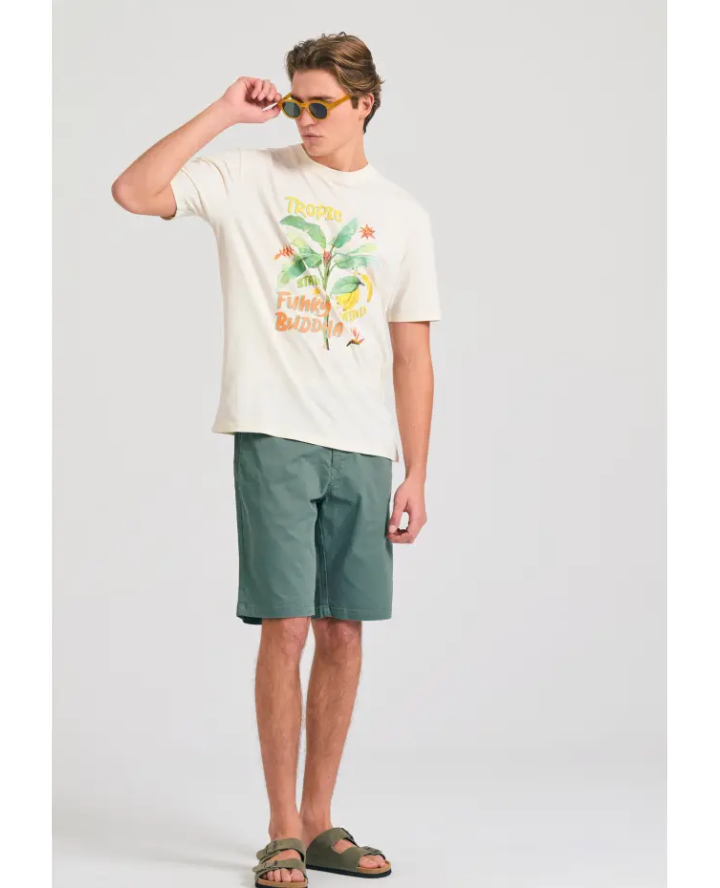 FUNKY BUDDHA Men's chino shorts - The...